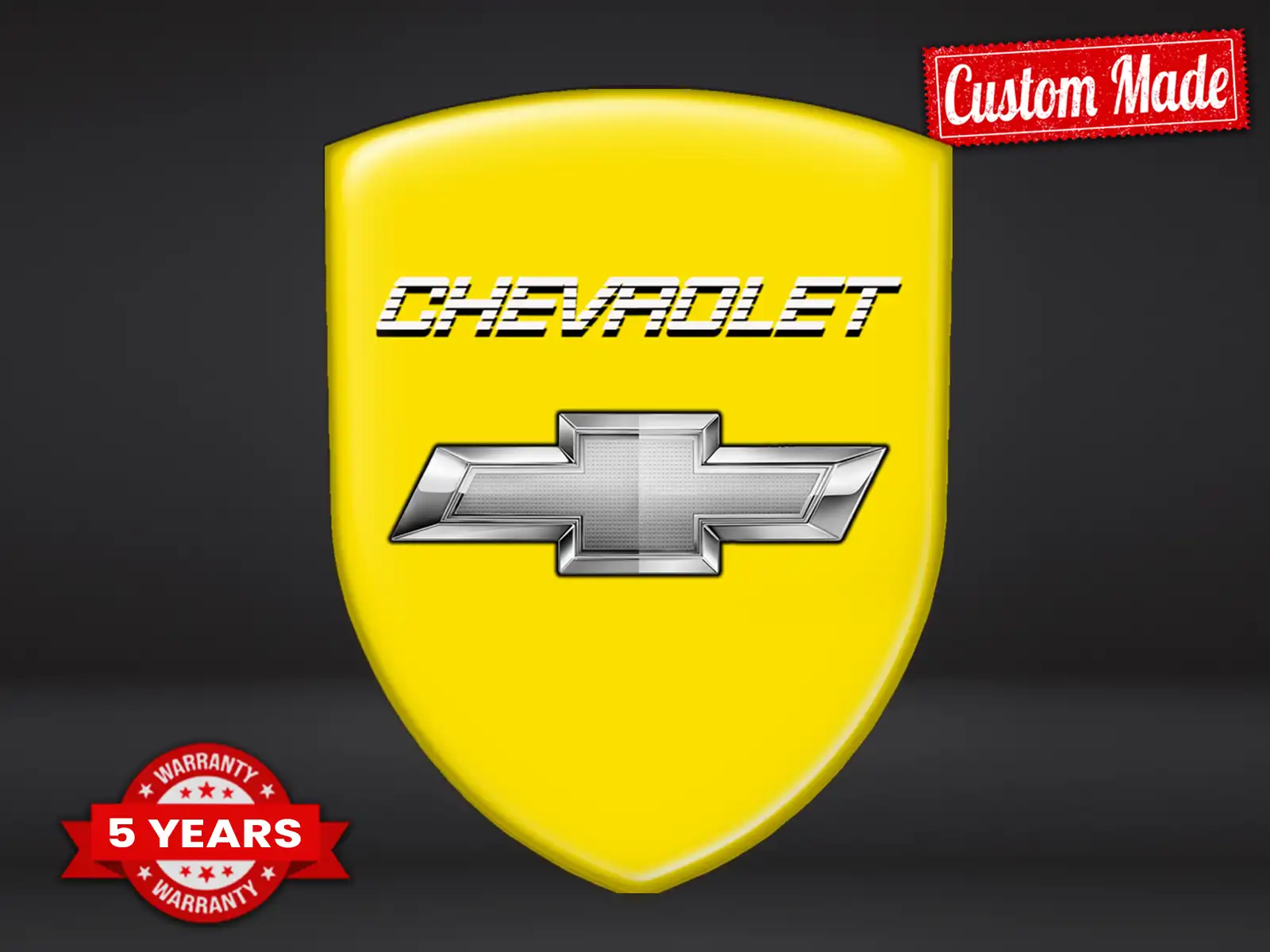 Chevrolet Adesivi Logo Stampati Resistenti Premium Pregiati